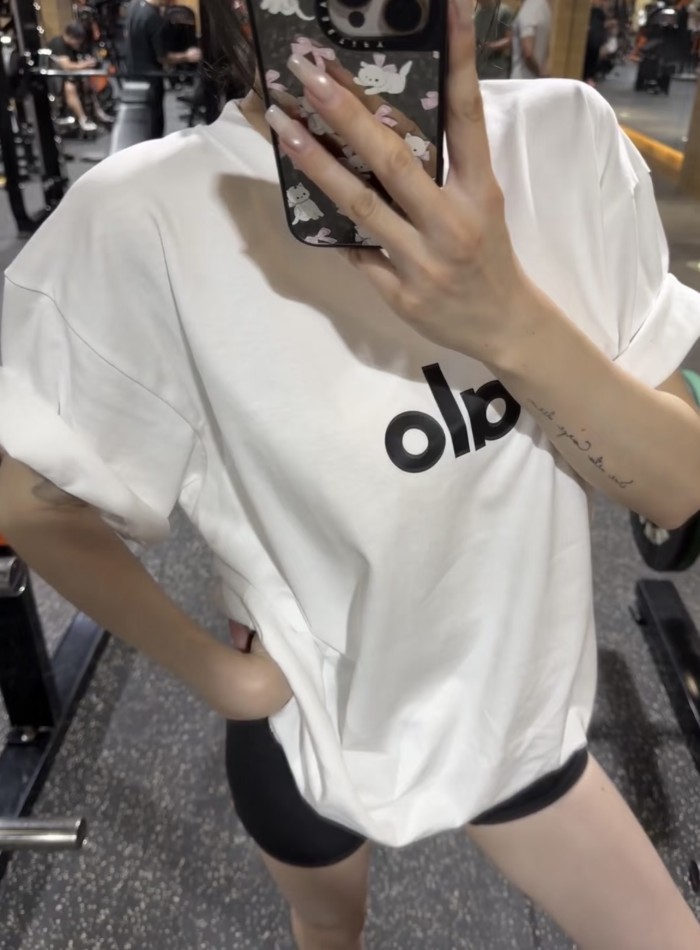 25 New 1: 1 high quality version printing Logo T-shirt Short sleeve