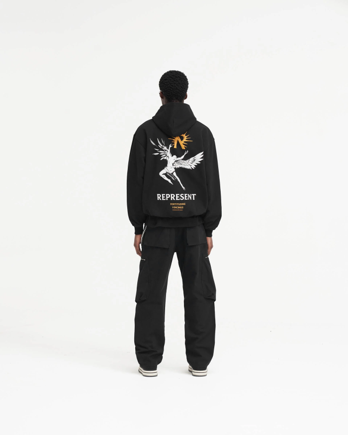 2025 New style 1.1 High-quality English logo printed hooded sweatshirt