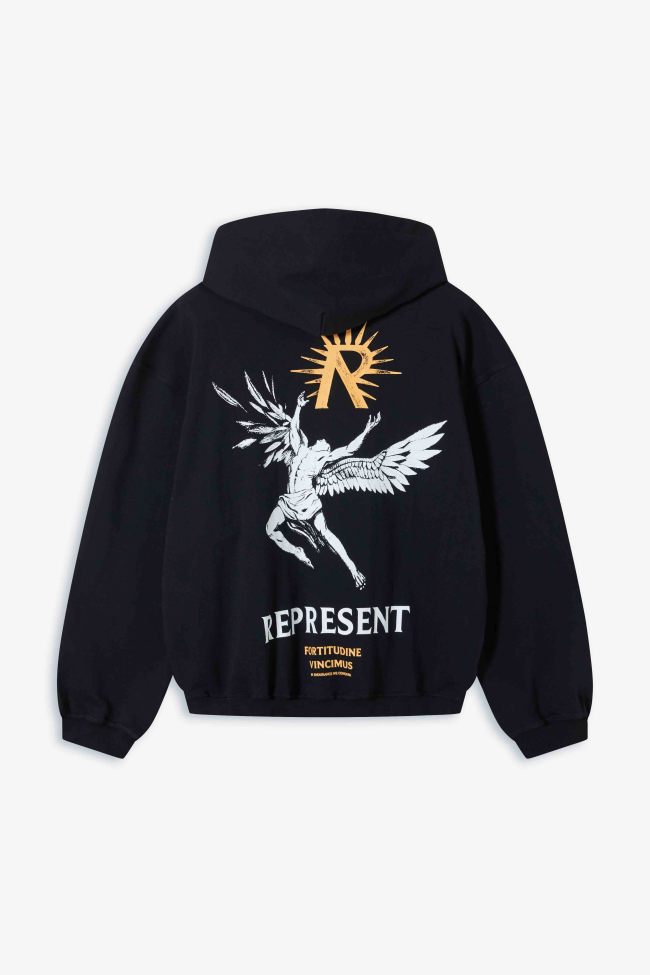 2025 New style 1.1 High-quality English logo printed hooded sweatshirt