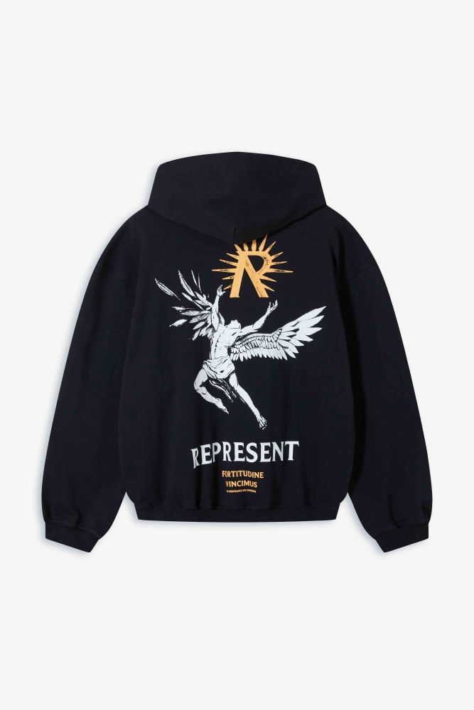 2025 New style 1.1 High-quality English logo printed hooded sweatshirt