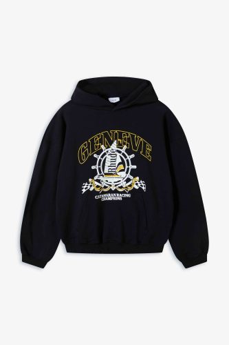 2025 New style 1.1 High-quality English logo printed hooded sweatshirt