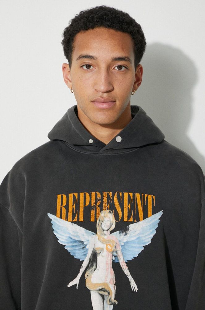 2025 New style 1.1 High-quality English logo printed hooded sweatshirt