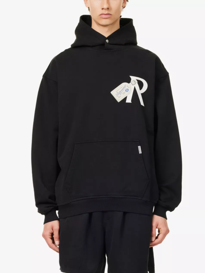 2025 New style 1.1 High-quality English logo printed hooded sweatshirt