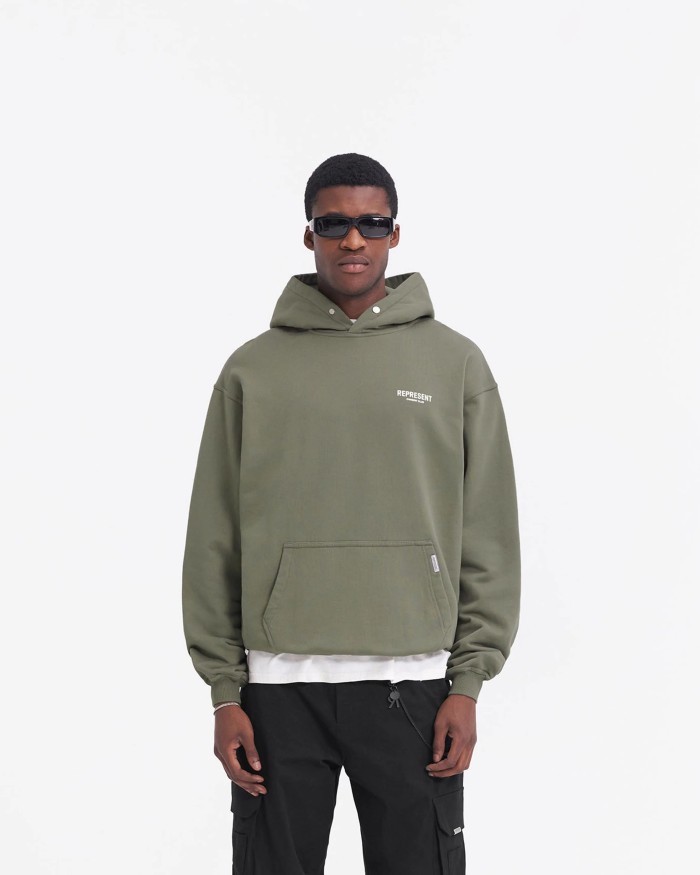 2025 New style 1.1 High-quality English logo printed hooded sweatshirt