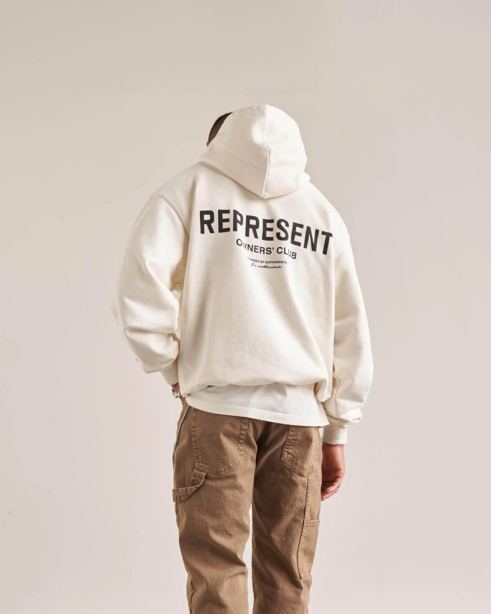 2025 New style 1.1 High-quality English logo printed hooded sweatshirt