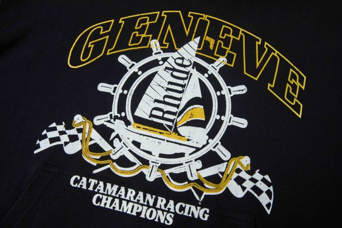 2025 New style 1.1 High-quality English logo printed hooded sweatshirt