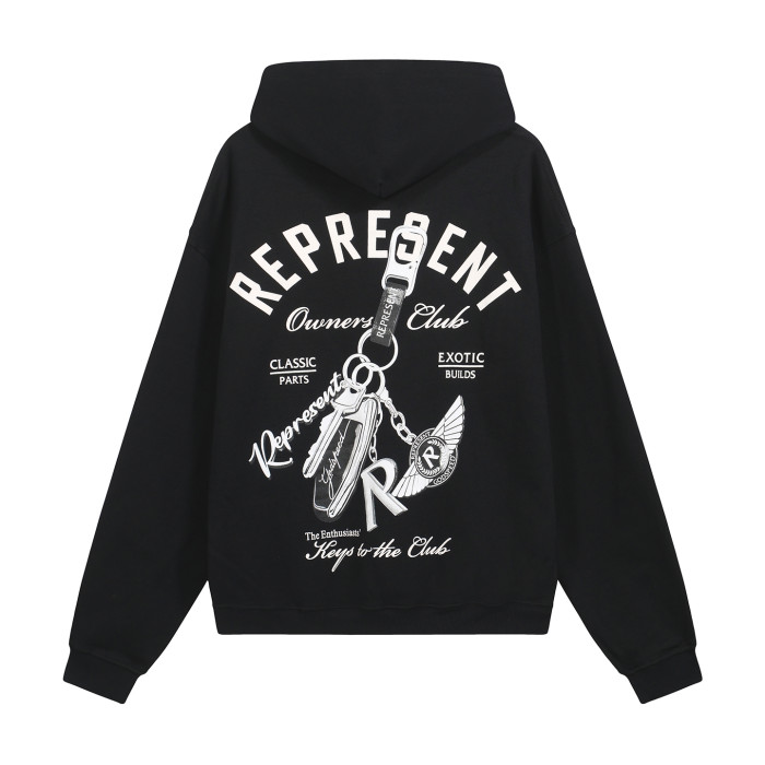 2025 New 1: 1 high quality version printing Logo hoodie long sleeve
