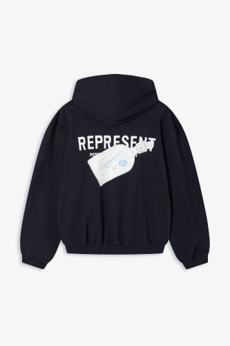 2025 New style 1.1 High-quality English logo printed hooded sweatshirt