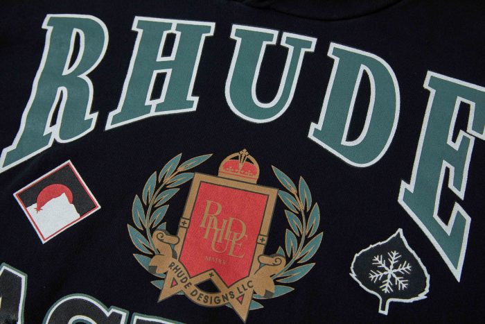 2025 New style 1.1 High-quality English logo printed hooded sweatshirt