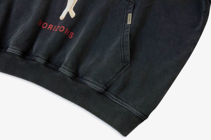 2025 New style 1.1 High-quality English logo printed hooded sweatshirt