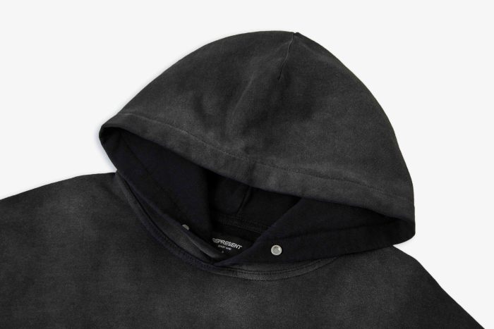 2025 New style 1.1 High-quality English logo printed hooded sweatshirt