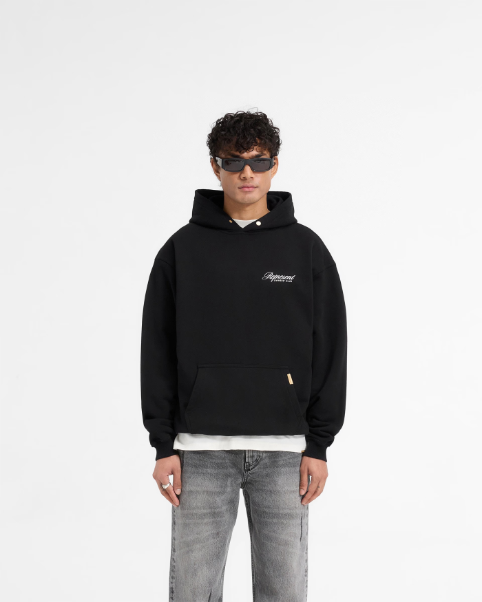 2025 New style 1.1 High-quality English logo printed hooded sweatshirt