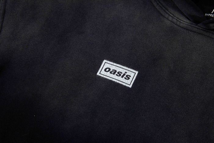2025 New style 1.1 High-quality English logo printed hooded sweatshirt