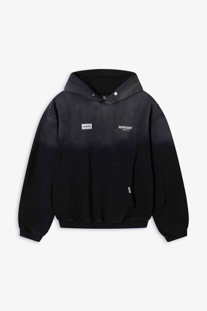 2025 New style 1.1 High-quality English logo printed hooded sweatshirt