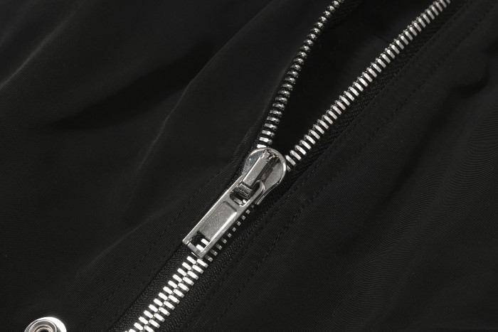 Ro-style nylon multi-pocket workwear drawstring shorts