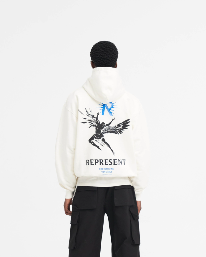 2025 New style 1.1 High-quality English logo printed hooded sweatshirt