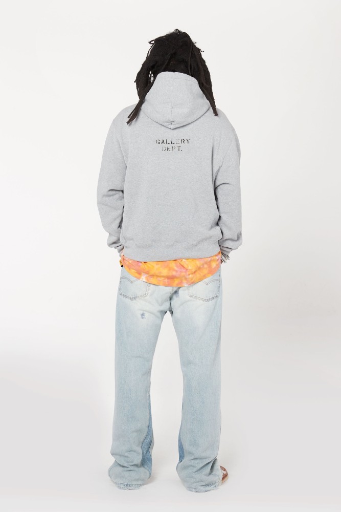 2025 New style 1.1 High-quality English logo printed hooded sweatshirt