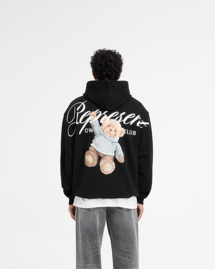 2025 New style 1.1 High-quality English logo printed hooded sweatshirt