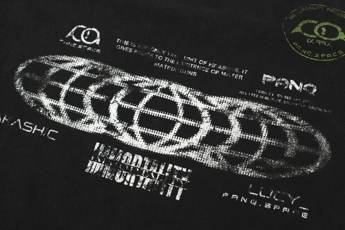 2025 New 1: 1 high quality version printing Logo T-shirt long sleeve fake two pieces