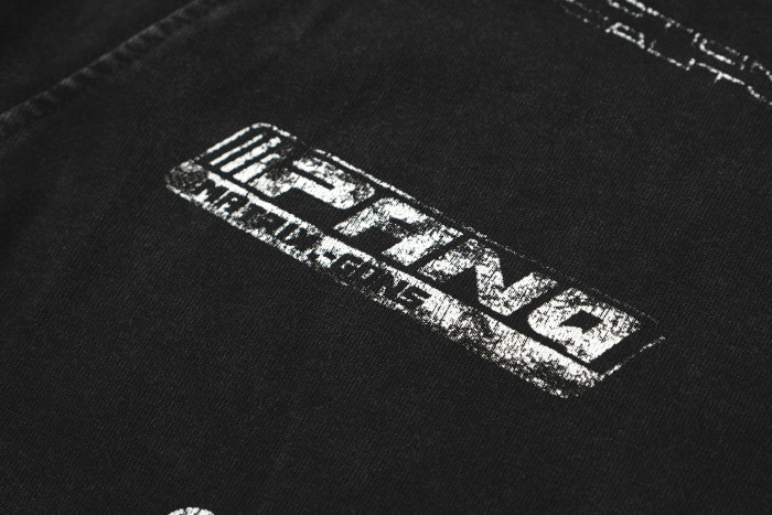 2025 New 1: 1 high quality version printing Logo T-shirt long sleeve fake two pieces