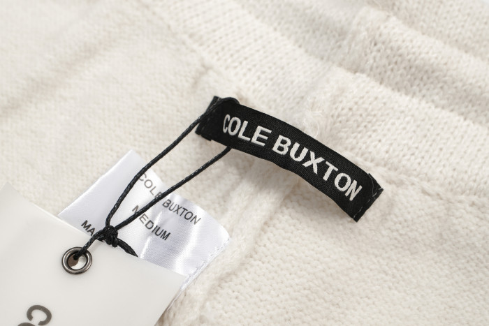 Jacquard wool drawstring shorts with C and B letter logos