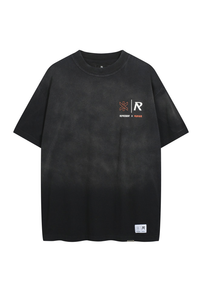 25 New 1: 1 high quality version printing Logo T-shirt Short sleeve