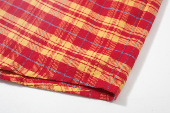 2025 New 1: 1 high quality version printing Logo FAR FLANNEL shirt long sleeve
