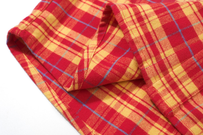2025 New 1: 1 high quality version printing Logo FAR FLANNEL shirt long sleeve