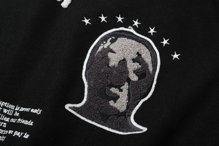 2025 New 1: 1 high quality version printing Logo coat long sleeve sweatshirt