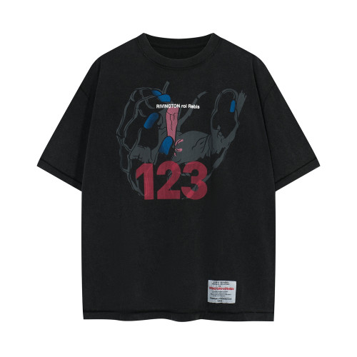 2025 New 1: 1 high quality version summer printing Logo T-shirt short sleeve 