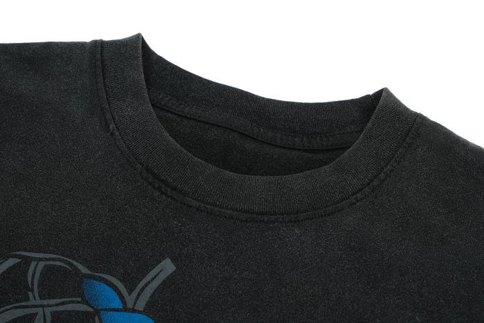 2025 New 1: 1 high quality version summer printing Logo T-shirt short sleeve 