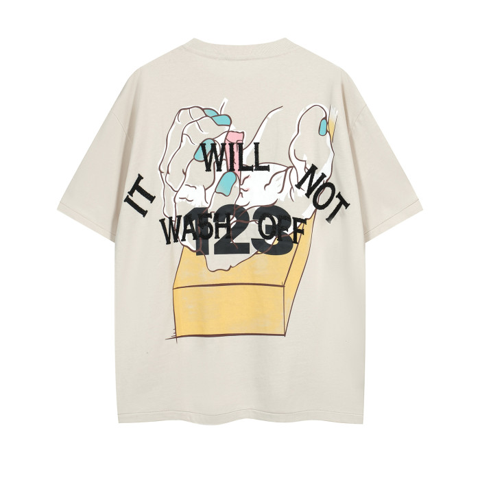 2025 New 1: 1 high quality version summer printing Logo T-shirt short sleeve 
