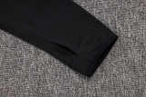 25-26 Algeria Black Half Pull Tracksuit (半拉链)