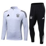 25-26 Germany White Half Pull Tracksuit (半拉链)