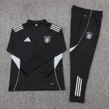 25-26 Germany Black Half Pull Tracksuit (半拉链)