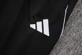25-26 Algeria Black Half Pull Tracksuit (半拉链)