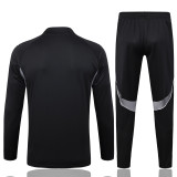 25-26 Germany Black Kids Half Pull Tracksuit #E25149(童装)(半拉链)