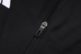 25-26 Germany Black Jacket Tracksuit #A2573