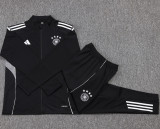 25-26 Germany Black Kids Jacket Tracksuit #E25131(童装)