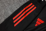 25-26 LIV Black Kids Half Pull Tracksuit #E2535(童装)(半拉链)