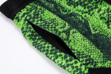 C2509 Jordan Green Casual Short Pants #蛇纹绿