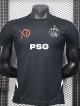 25-26 PSG Black XO Special Edition Player Version Training shirts