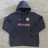 25-26 BAR Royal blue Hoody 宝蓝色(加绒)彩标
