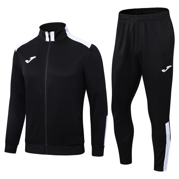 2025 JOM Black Jacket Tracksuit #C2504