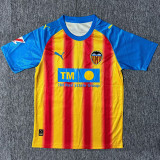 25-26 Valencia Yellow Fans Soccer Jersey