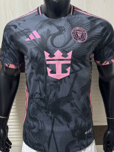 25-26 Inter Miami  Grey Black Special Edition Player Version Soccer Jersey