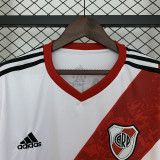 2013-2014 River Plate Home Long Sleeve Retro Soccer Jersey (长袖)