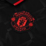 25-26 Man Utd Black Polo Short Sleeve