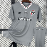 25-26 Sao Paulo Grey Special Edition Fans Soccer Jersey