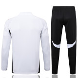 25-26 LIV White Kids Half Pull Tracksuit #E2545(童装)(半拉链)